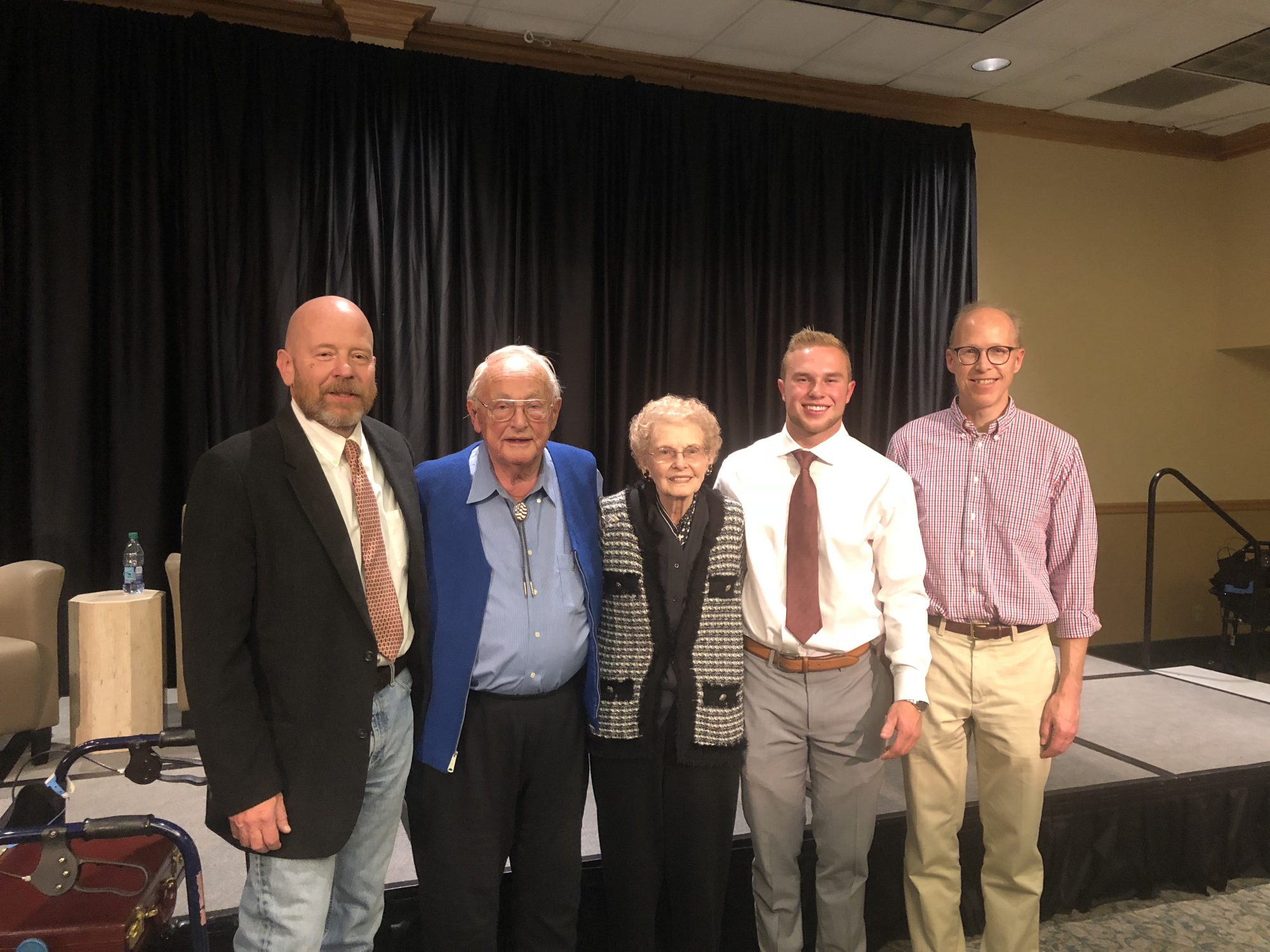 Dr. Michael Mansfield and CSU student, Landon Schmidt, invite a WWII nurse and a German survivor to share their experiences