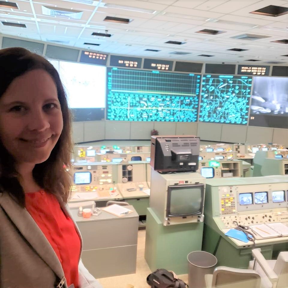 Maren Bzdek (M.A. ’07), Historic Preservation Planner for the City of Fort Collins, helped restore the Apollo 11 Mission Control Center