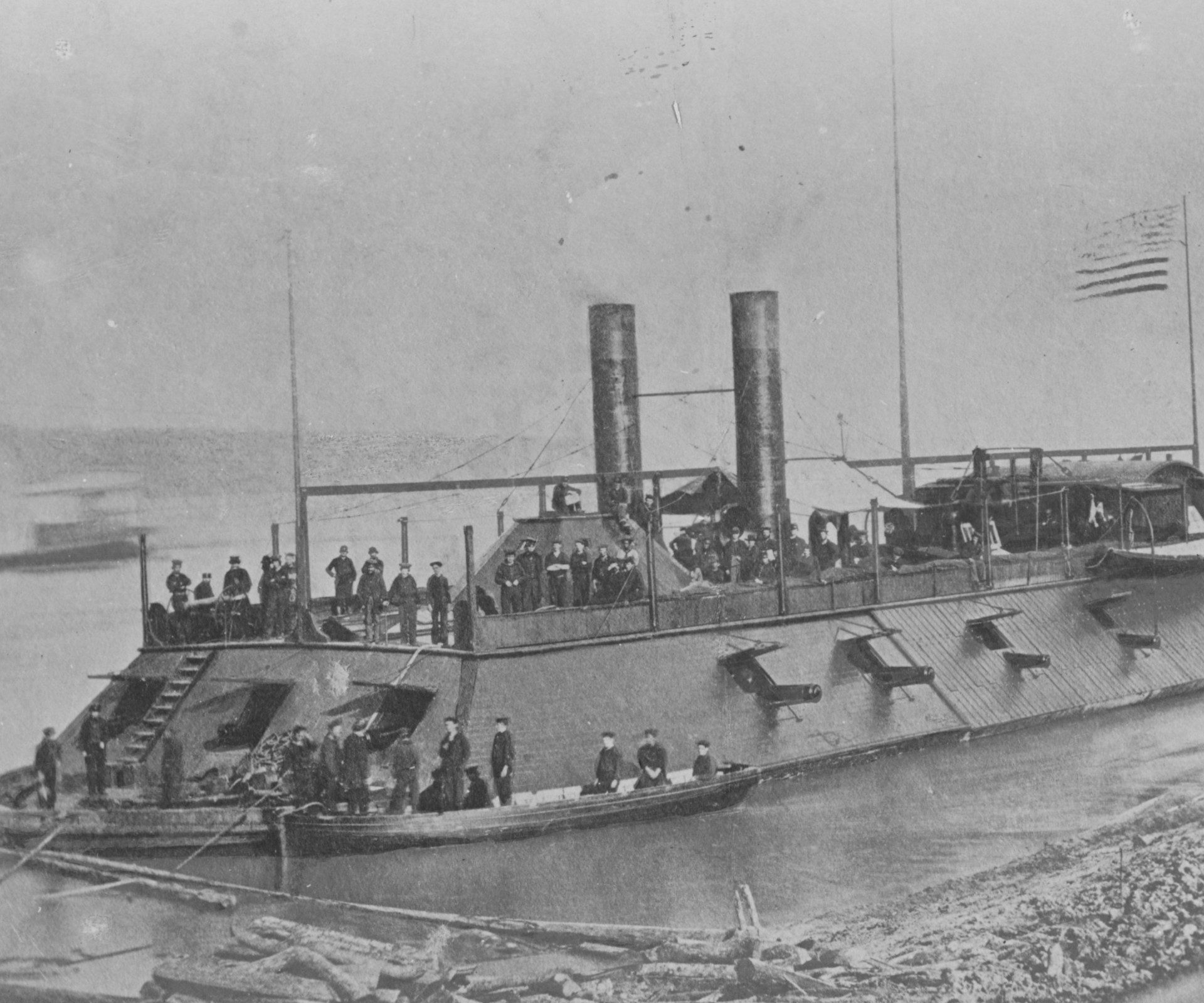 Union gunboats didn’t just attack rebel military sites – they went after civilian property, too