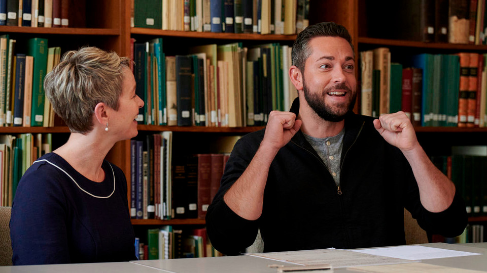 Ann Little and Zachary Levi