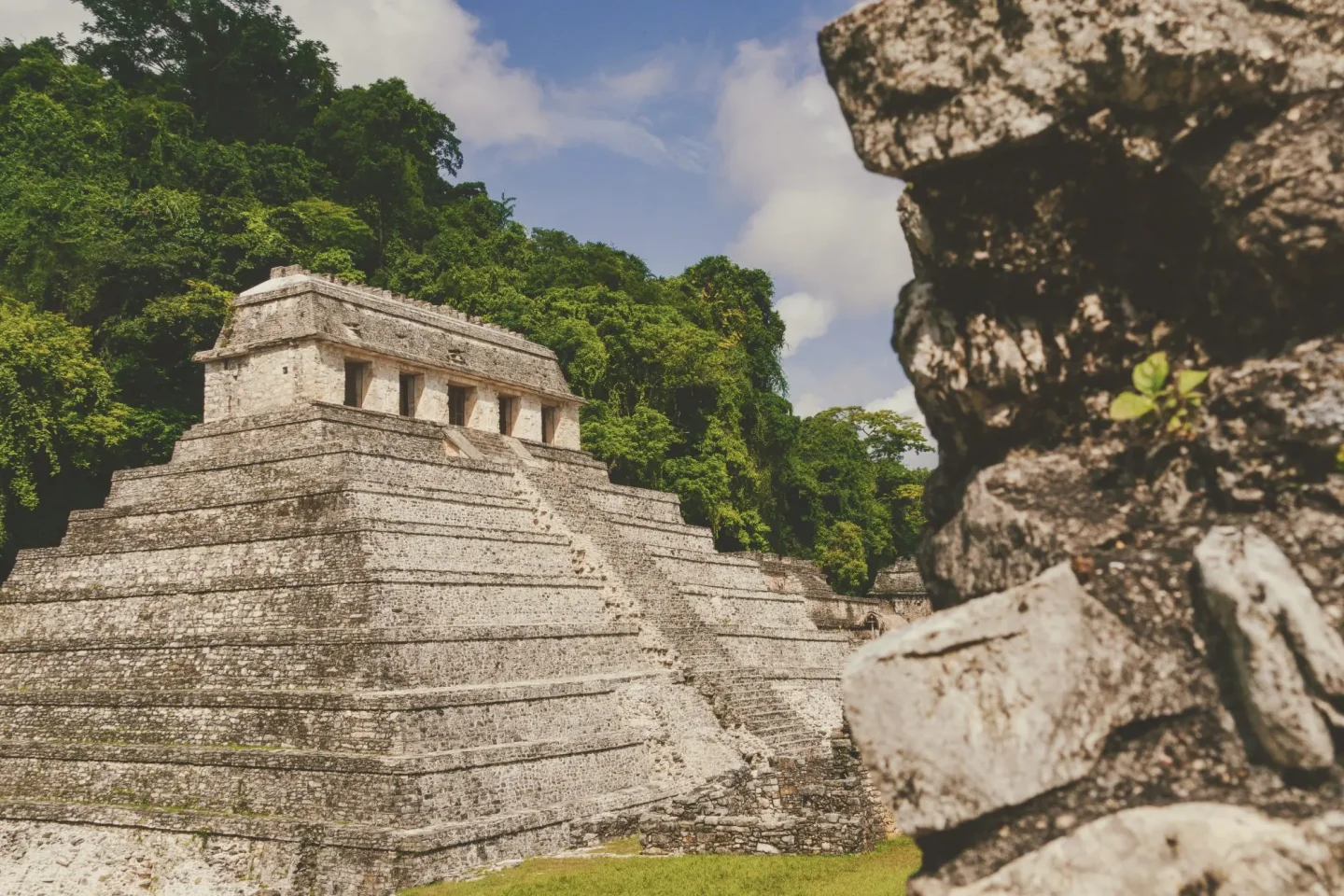 Mayan pyramid