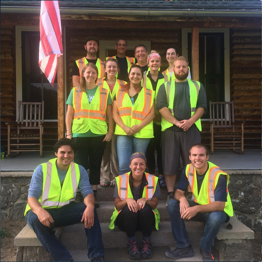 McGraw Ranch group posing for photo