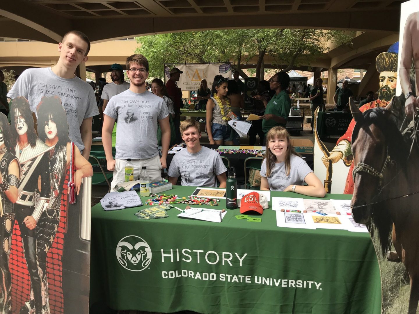 History table at Ram Welcome