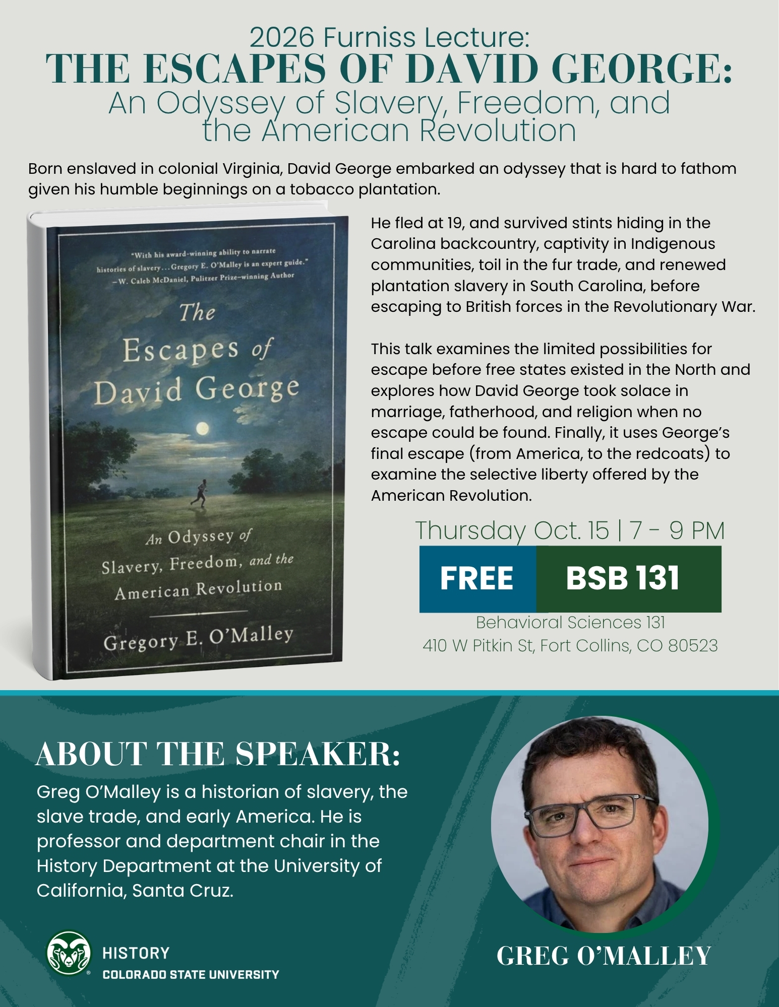 2026 Furniss Lecture