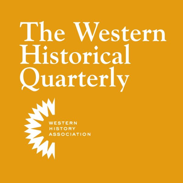 Western Historical Quarterly logo with graphic also reading Western Historical Association